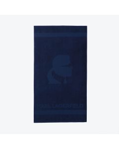 KARL LAGERFELD Peškir za plažu towel M - KL18TW01NAVY