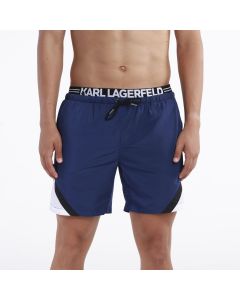 KARL LAGERFELD Sorc Swim Shorts M - KL20MBM05NAVYM