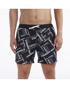 KARL LAGERFELD Sorc Swim Shorts M - KL20MBM08BLACKM