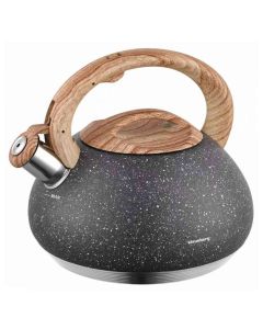 KLAUSBERG Čajnik sa zviždukom crni mermer 2,7l KB7280 - KB7280