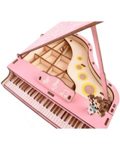 3D drvena slagalica-pink klavir - 63