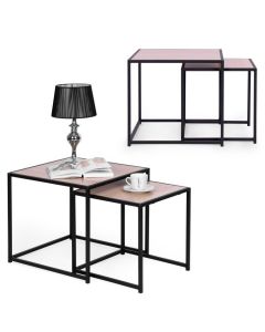MODERNHOME Klub sto loft, set od dva komada - PJJST0302