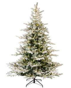 EVERLANDS Novogodišnja snežna jelka sa lampicama 240cm Grandis