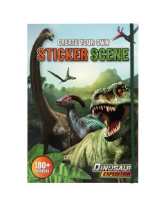GRAFIX Knjiga sa stikerima – Dinosaurusi - 52332