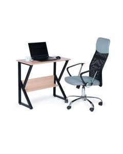MODERNHOME Kompijuterski sto sa policom hrast - PJJCT0165