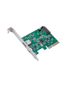 E-GREEN PCI-Express kontroler USB 3.1 Type-A+USB-C Host - KON00347