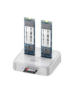 MAIWO Docking station USB 3.1 tip C na 2 x M.2 (SATA & PCIe NvMe) K3016SD - KON00356
