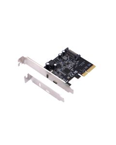 E-GREEN PCI-Express kontroler 3.0 x 4 na USB 3.2 TipC + 20W QuickCharge port - KON00380