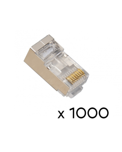 Konektor RJ45 metal CAT 6 8P8C JWD-AD82 1000 kom (metal) - 206284