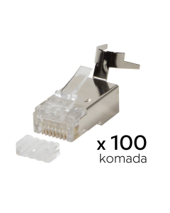 Konektor RJ45 metal CAT 7  100 kom - 206451
