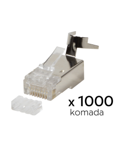 Konektor RJ45 metal CAT 7 1000 kom