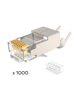 Konektor RJ45 metal CAT 7 1000 kom (plastic normal) - 206283