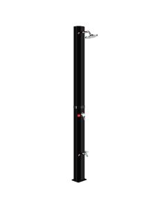 LEMON PLANET Solarni tuš 35L sa salavinom za noge, crna - KR-04