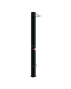 LEMON PLANET Solarni tuš 40L sa slavinom za noge, crna - KR-108