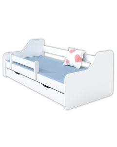 Krevet Sa Fiokom i Dušekom160X80 Dione Beli - 7716