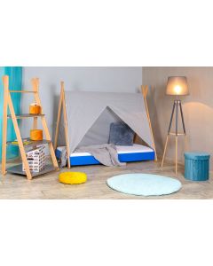 Krevet Sa Nadstresnicom I Dušekom180X80 Tipi Plavi - 7794