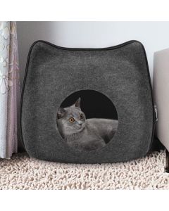 BOLZZ Kućica za ljubimce Cat dark gray - BOLPETCATDGR