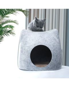 BOLZZ Kućica za ljubimce cat light gray - BOLPETCATLIG