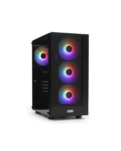UGD Kućište HAMMER 3313 Midi Tower/ATX/bez napajanja/crna - CSE002453A00000