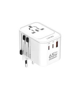 Kućni punjač/ Adapter (US,UK, EU) LDNIO Z6 2PD+QC 2.0 65W - 615522