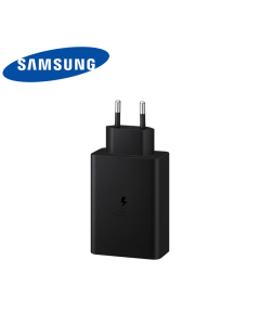 Kućni punjač brzi Samsung 65W 1 x USB A+ 2 x Type-C (T6530) crni - T75170