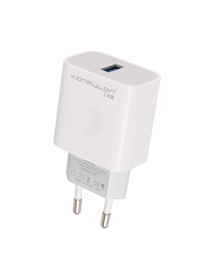 Kućni punjač KONFULON C69A+DC05 QC 15W, USB na iPhone lightning beli 1m - 222330