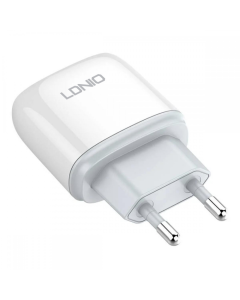 Kućni punjač LDNIO A1209Q QC3.0, 18W sa Type C kablom beli - 218364-1