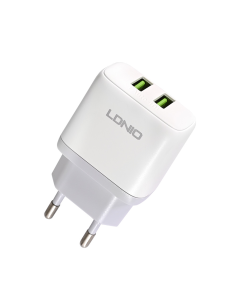 Kućni punjač LDNIO A2221 2xUSB, 12W beli - 218357-1