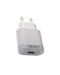 Kucni punjac LDNIO A303Q QC 3.0 5V 3A 18W iphone beli - 71921