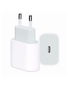 Kućni punjač PD 20W za iPhone sa kablom Type-C na Lightning beli - 059648