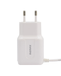 Kućni punjač Remax RP-U22 HT2/ 1 dual USB 2.4A sa kablom iPhone Lightning beli - 037961