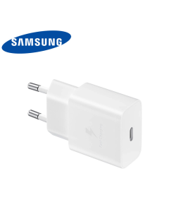 Kućni punjač Samsung 15W Type-C + kabel Type-C (EP-T1510) beli - T75163