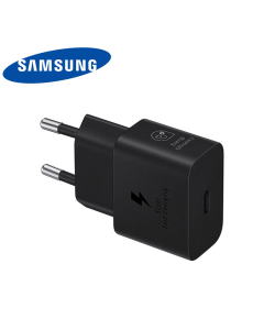 Kućni punjač Samsung 25W Type-C + kable Type-C (EP-T2510) crni - T75171