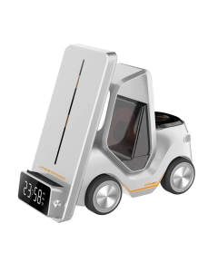 Kucni punjac Wireless 15W Viljuskar 5 u 1 beli - 211125