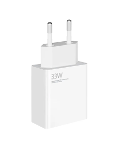 Kućni punjač Xiaomi PD 33W sa kablom USB na Type-C beli EU - 603461