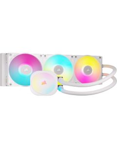CORSAIR Kuler sa vodenim hlađenjem iCUE Link Titan 360 RX RGB/AIO/360mm, bela - CW-9061021-WW