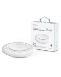 DEVIA Bežični punjač XT-117 Wireless Allen Series Ultra Thin 15W, bela - 19729-1