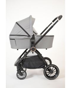 LA MAMA Kolica za bebe 3u1 Trio, siva - LMTRIOGREY000