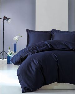 DEKOR DOM Posteljina CB Elegant saten Lacivert - 015134
