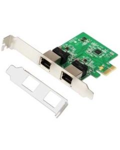 E-GREEN PCI-Express kontroler 2-port Gigabit Ethernet - LAN01716