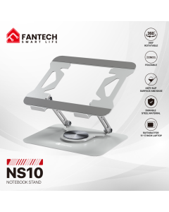 Laptop Cooler Fantech NS10 sivi - 217205