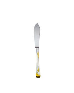 ZEPTER Set noževa za puter delimično pozlaćen 6/1 Kimono - LB-606-27-DG