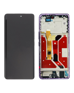 LCD za Honor Magic 7 Lite + touch screen ljubicasti SA OKVIROM OLED FULL ORG (China) - E3795