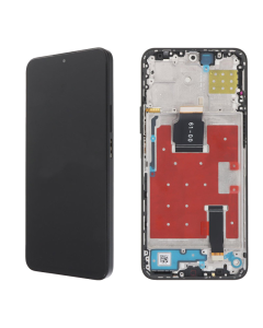 LCD za Honor X8a/ Honor 90 Lite + touch screen crni SA OKVIROM FULL ORG SP - E3977