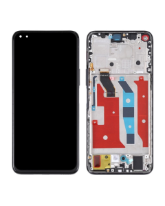 LCD za Honor 50 Lite + touch screen crni SA OKVIROM FULL ORG (China) - E1888
