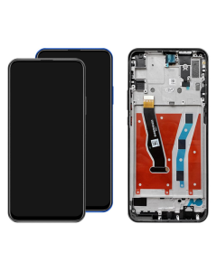 LCD za Huawei Honor 9X PRO + touch screen plavi SA OKVIROM ORG - E887