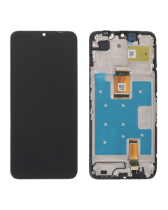 LCD za Honor X6b + touch screen crni WITH FRAME FULL ORG (CHINA) - E3275
