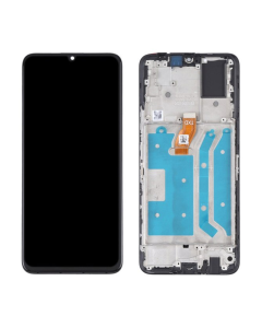 LCD za Honor X7 + touch screen crni WITH FRAME FULL ORG (China) - E1793