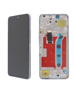 LCD za Honor X8 4G + touch screen srebrni SA OKVIROM FULL ORG (CHINA) - E3086