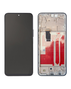 LCD za Honor X8 4G + touch screen crni SA OKVIROM ORG - E3058